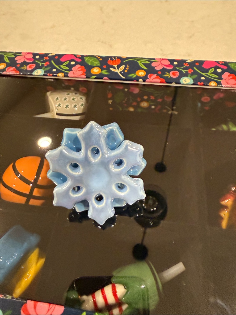 Nora Fleming No Two Alike snowflake mini